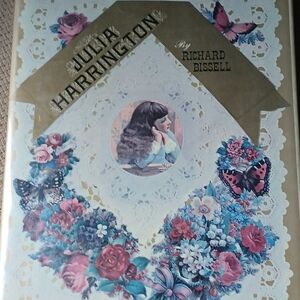 Julia Harrington Book with Floral and Butterfly Design